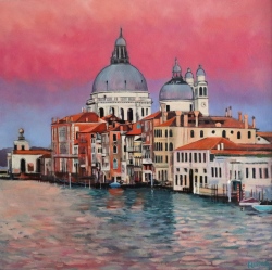 Santa Maria at Dusk